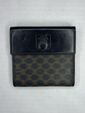 vintage Celine Macadam Blason Folded Wallet